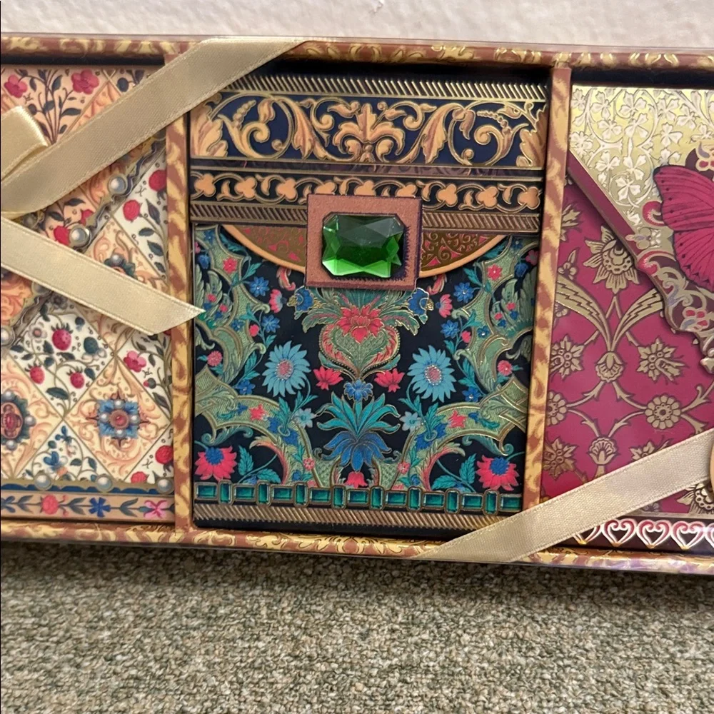 Vintage Desk Caddy With 3 Kinds of Notepads Kirshner Art Collection